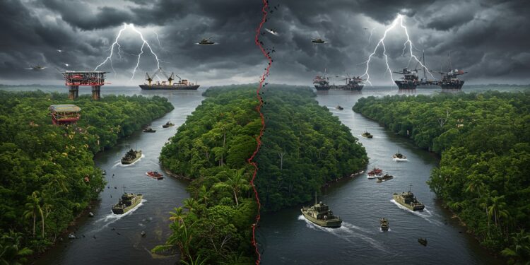 Tension Guyana-Venezuela : La Crise de l’Essequibo - Viral Mag La tension monte entre le Guyana et le Venezuela autour de lEssequibo région pétrolière stratégique Quels enjeux et conséquences Viral Mag