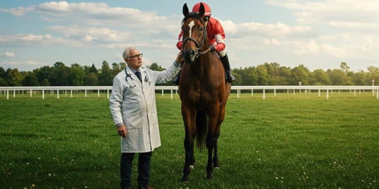 Thierry Joire : Une Vie Dédiée Aux Chevaux - Viral Mag Découvrez Thierry Joire vétérinaire passionné et son cheval Equus Vincit star des courses à Angers Une histoire angers 2025 une histoire damour et de respect animal Viral Mag