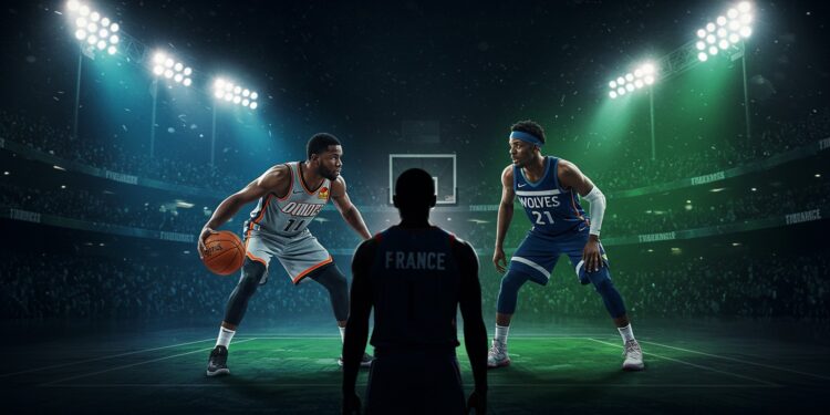Thunder-Wolves : Suivez la Finale NBA 2025 - Viral Mag Finale NBA Ouest 2025 Thunder vs Wolves avec Gobert Horaire chaîne TV et enjeux Ne manquez pas ce duel épique Viral Mag