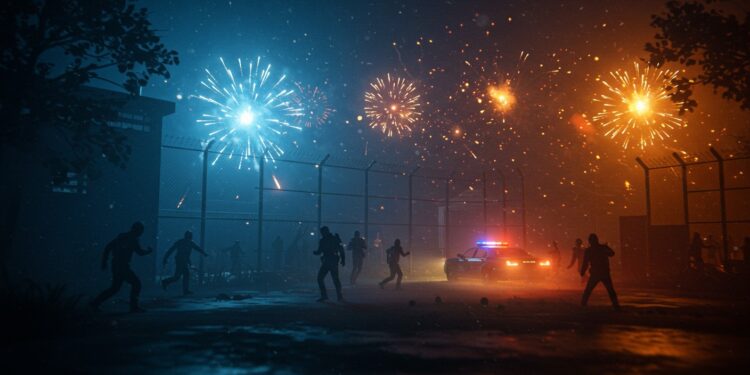 Tirs de Mortiers à Dunkerque : Enquête en Cours - Viral Mag Des tirs de mortiers visent la prison de Dunkerque Deux suspects arrêtés un en fuite Découvrez les détails de cette affaire et ses implications Viral Mag