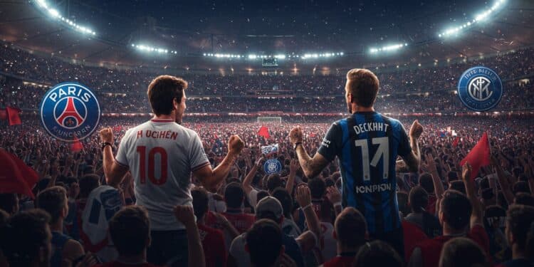 Tom Cruise Éblouit Munich en Finale de Ligue des Champions - Viral Mag Tom Cruise et David Beckham en tribunes à Munich pour PSG Inter Milan une finale de Ligue des Champions sous les projecteurs des stars Découvrez les coulisses Viral Mag