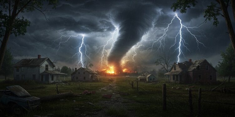 Tornades aux États-Unis : Une Dévastation Sans Précédent - Viral Mag Série de tornades meurtrières aux USA 25 morts des milliers de bâtiments détruits Découvrez lampleur de la catastrophe et ses impacts Viral Mag