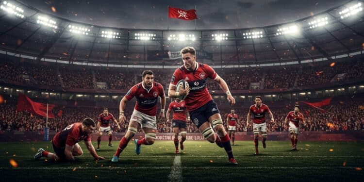 Toulouse Affronte le LOU : Une Dernière à Domicile Explosive - Viral Mag Le Stade Toulousain aligne ses stars pour affronter le LOU en Top 14 Ramos revient Placines sur le banc  un match clé avant les phases finales    Viral Mag