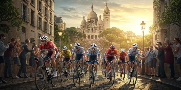 Tour de France 2025 : Montmartre au Cœur de la Finale - Viral Mag Le Tour de France 2025 sachèvera à Paris avec un passage inédit par Montmartre Découvrez ce parcours mythique et ses défis Viral Mag