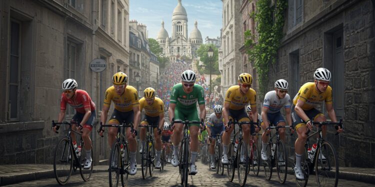 Tour de France 2025 : Montmartre Divise les Champions - Viral Mag Le Tour de France 2025 passe par Montmartre mais Vingegaard et Evenepoel critiquent ce choix Découvrez pourquoi cette étape finale fait débat Viral Mag