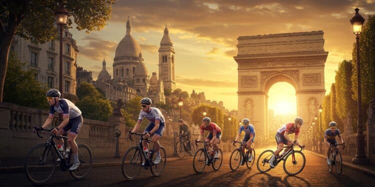 Tour de France 2025 : Une Finale Épique à Paris - Viral Mag Découvrez le parcours spectaculaire de la dernière étape du Tour de France 2025 avec trois ascensions de Montmartre et une arrivée sur les Champs Élysées Viral Mag