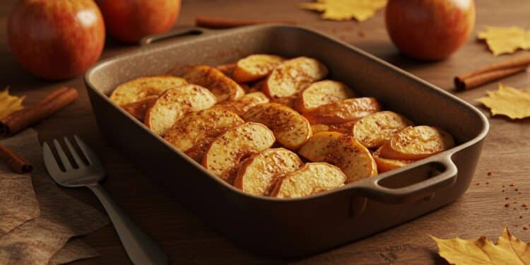Tranches de Pommes à la Cannelle : Recette Facile - Viral Mag Découvrez une recette simple de tranches de pommes à la cannelle saine et savoureuse parfaite pour un dessert ou une collation À vos fours Viral Mag