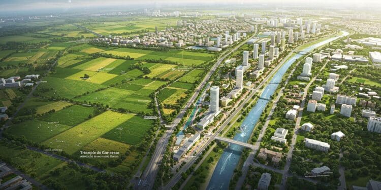 Triangle de Gonesse : Une ZAC Redessinée - Viral Mag Nouveau projet de ZAC au Triangle de Gonesse 1218 ha enquête publique imminente Découvrez les enjeux et transformations de ce site controversé Viral Mag