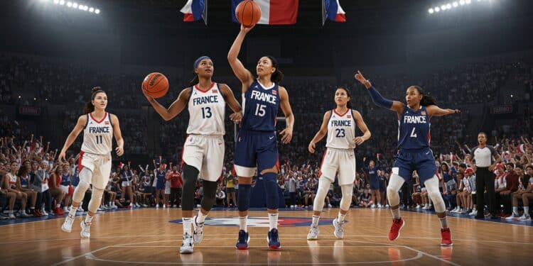 Triomphe Français en WNBA : Une Nuit de Victoires - Viral Mag Les Françaises brillent en WNBA première victoire pour Hartley invincibilité pour Johannès et Badiane Découvrez leurs performances Viral Mag