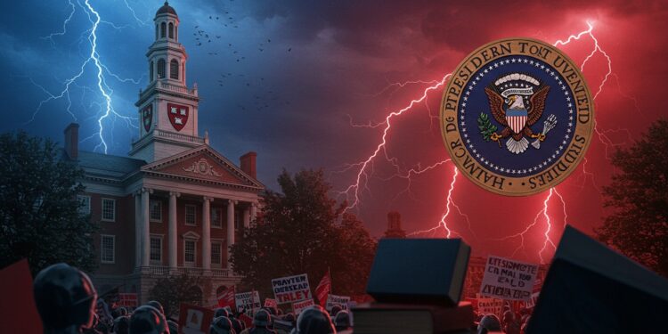 Trump vs Harvard  découvrez les 5 actes dun conflit idéologique majeur entre accusations dantisémitisme et coupes budgétaires Une lutte pour le contrôle de léducation   Viral Mag