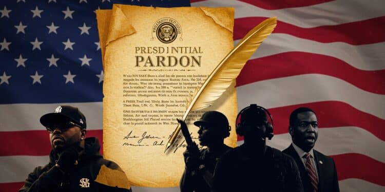 Trump Grâcie Rappeur et Politiques : Une Clémence Controversée - Viral Mag Donald Trump accorde des grâces à un rappeur un militaire et des politiques Découvrez les détails de ces décisions qui secouent les États Unis Viral Mag