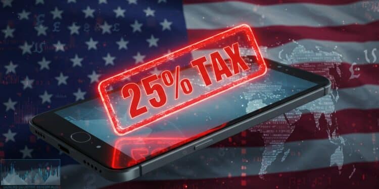 Donald Trump menace dimposer 25  de droits de douane sur les smartphones fabriqués à létranger Quelles conséquences pour Apple Samsung et les consommateurs    Viral Mag