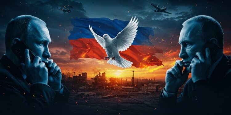 Trump-Poutine : Un Appel pour la Paix en Ukraine - Viral Mag Trump et Poutine discutent pour stopper la guerre en Ukraine Un cessez le feu possible Découvrez les enjeux de cet appel crucial Viral Mag