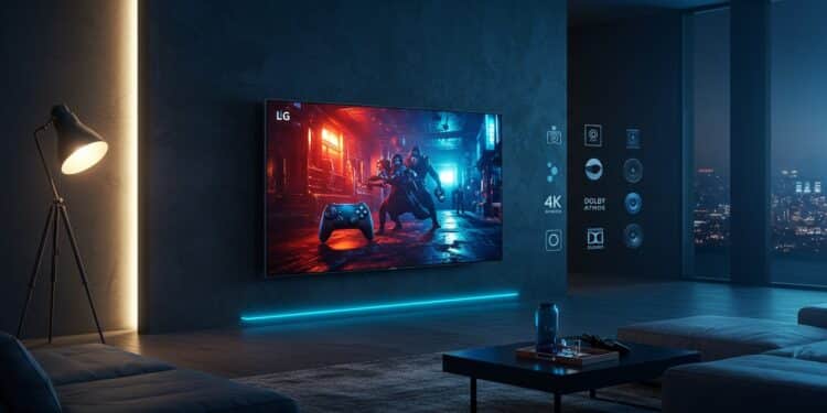 TV OLED LG G5 : Jusqu’à 600 € de Réduction ! - Viral Mag Profitez dune offre choc sur la TV LG OLED65G5 jusquà 600 € de réduction avant le 22 juin Découvrez ses atouts image 4K gaming 165 Hz Dolby Atmos Viral Mag