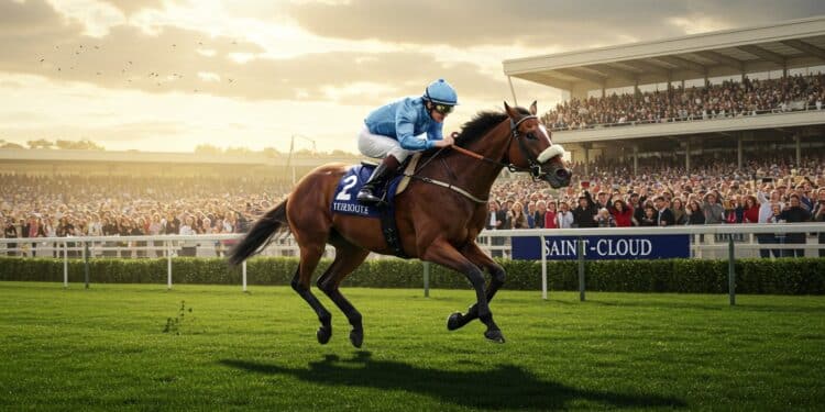 Tyra domine le quinté à Saint Cloud avec brio Découvrez son parcours les coulisses de la course et les performances des autres compétitrices   Viral Mag