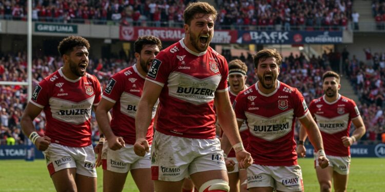 UBB en Finale : Bordeaux Défie l’Histoire - Viral Mag UBB triomphe face à Toulouse 35 18 et atteint sa première finale de Champions Cup Découvrez ce match historique et les clés de la victoire bordelaise Viral Mag