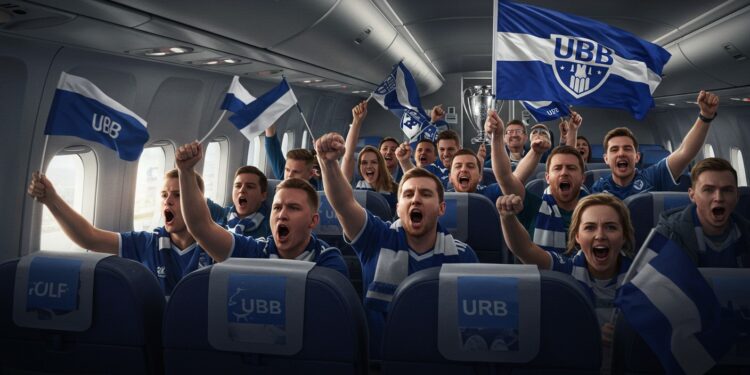Les supporters de lUBB enflamment lavion vers Cardiff pour la finale de Champions Cup contre Northampton Découvrez leur ferveur et les enjeux de ce choc    Viral Mag