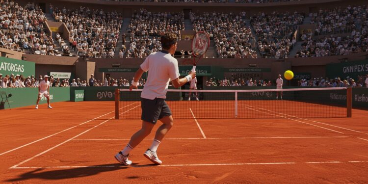 Ugo Humbert Brille à Roland-Garros : Un Début Prometteur - Viral Mag Ugo Humbert se qualifie pour le 2e tour de Roland Garros avec une victoire solide Découvrez son parcours et ses ambitions dans ce tournoi mythique Viral Mag