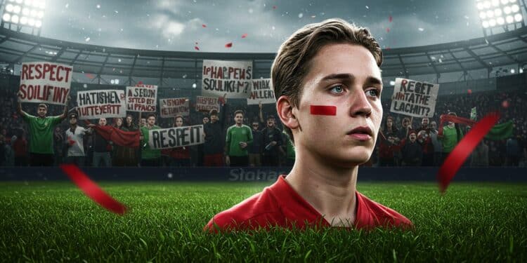 Un Trait Rouge Contre La Violence Dans Le Foot - Viral Mag Une initiative inédite mobilise le foot amateur contre les violences avec un trait rouge sur la joue Découvrez cette campagne et ses enjeux Viral Mag
