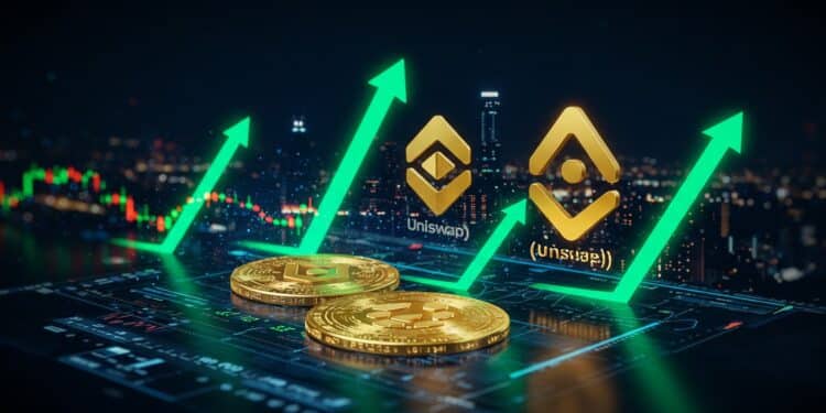 Uniswap UNI grimpe de 135  et le CoinDesk 20 senvole Découvrez les leaders les tendances et les dynamiques du marché crypto en 2025    Viral Mag