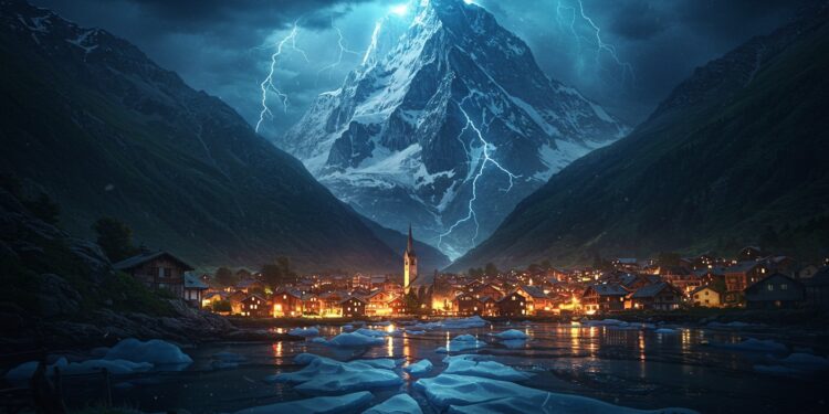 Villages Français Menacés par l’Effondrement des Glaciers - Viral Mag Les glaciers fondent menaçant des villages français deffondrements et dinondations Découvrez les risques et solutions face à ce danger climatique Viral Mag