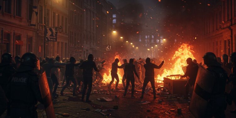 Violences à Bruxelles : Chaos Après la Finale de Coupe - Viral Mag Émeutes affrontements et destructions secouent Bruxelles après la finale de la Coupe de Belgique Découvrez les causes et impacts de ces violences Viral Mag