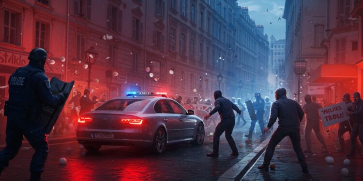 À Marseille un chauffard percute des taxis en grève blessant deux personnes Découvrez les causes et les réactions face à ce conflit explosif   Viral Mag