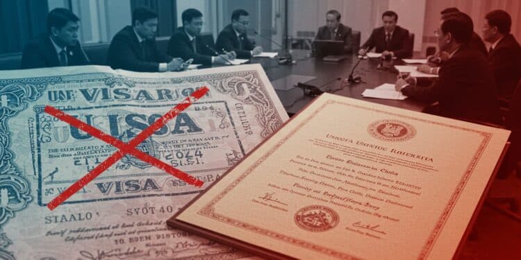 Visas Étudiants Chinois : Rubio Durcit le Ton - Viral Mag Marco Rubio annonce la révocation active des visas détudiants chinois aux États Unis une décision aux lourdes implications Découvrez pourquoi Viral Mag