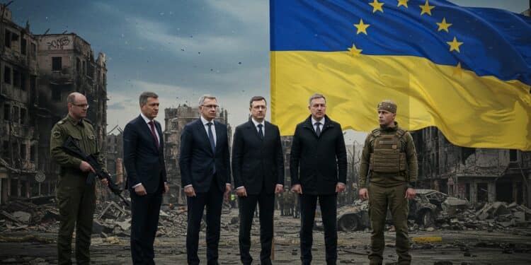 Visite Historique À Kiev : Soutien Européen - Viral Mag Macron Starmer Merz et Tusk à Kiev pour soutenir lUkraine Une coalition se forme face à la Russie Découvrez les enjeux de cette visite Viral Mag