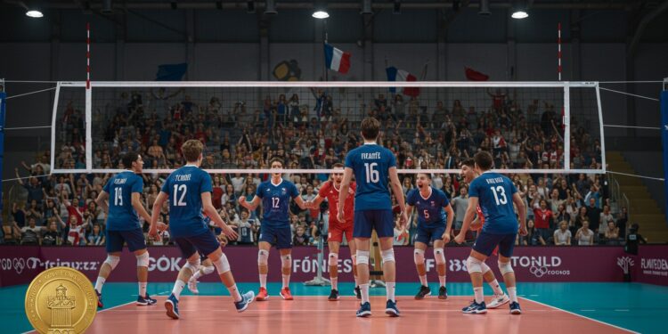 Volley : Les Bleus Rajeunis Triomphent à Tours - Viral Mag Les Bleus du volley champions olympiques dominent la République tchèque en amical avec un groupe rajeuni Découvrez leur succès et les nouveaux talents Viral Mag