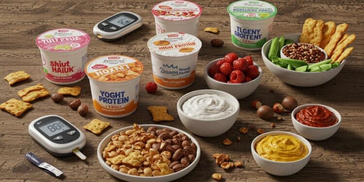 14 Snacks Riches en Protéines pour Équilibrer la Glycémie - Viral Mag Découvrez 14 recettes de snacks riches en protéines faibles en sucres et parfaits pour stabiliser votre glycémie tout en restant gourmand    Viral Mag