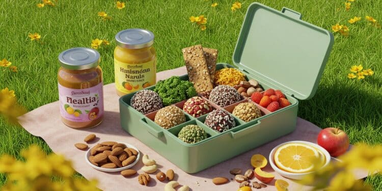 15+ Snacks Sains à Emporter Partout - Viral Mag Découvrez 15+ recettes de snacks sains pratiques et délicieux à emporter partout Parfait pour le bureau lécole ou les sorties Viral Mag