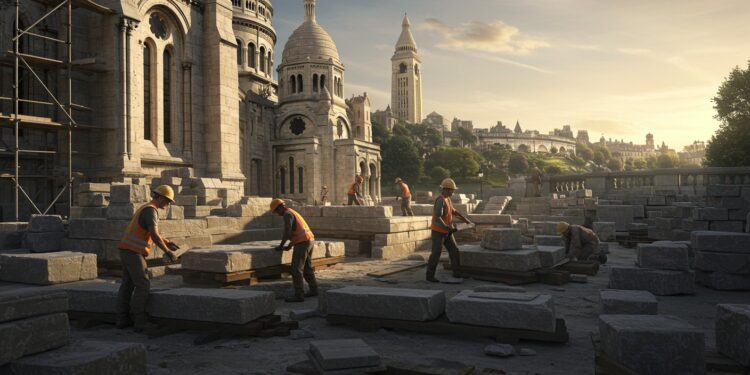 150 Ans du Sacré-Cœur : Une Épopée Spirituelle - Viral Mag Il y a 150 ans la basilique du Sacré Cœur naissait à Montmartre Découvrez son histoire son architecture unique et son impact spirituel   Viral Mag