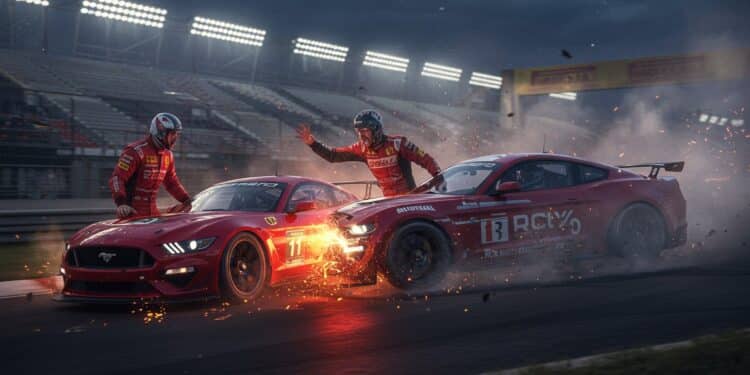 24 Heures du Mans 2025 : Drames et Stars en Piste - Viral Mag Les 24 Heures du Mans 2025 débutent avec un accrochage spectaculaire et la participation de Frankie Muniz Découvrez les moments forts Viral Mag