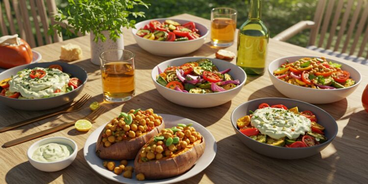 25 Recettes Végétariennes d’Été Riches en Protéines - Viral Mag Découvrez 25 recettes végétariennes dété faibles en calories et riches en protéines parfaites pour des dîners sains et savoureux Viral Mag