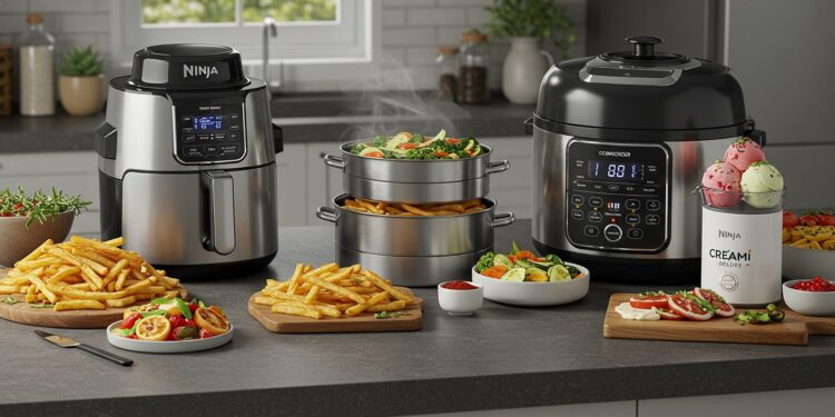 3 Offres Ninja À Saisir : Cuisine Facile Et Innovante - Viral Mag Découvrez 3 appareils Ninja en promotion  Foodi FlexDrawer Combi 12 en 1 CREAMi Deluxe Simplifiez vos repas avec style    Viral Mag