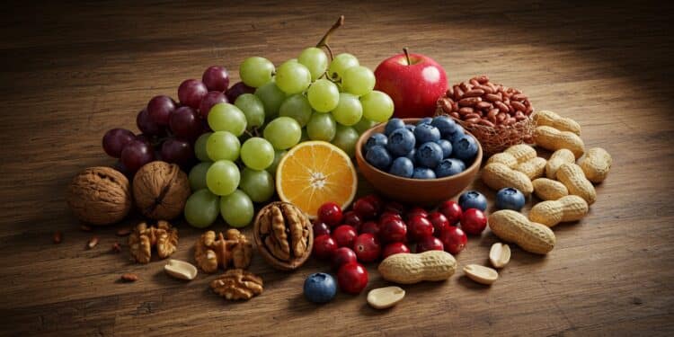 5 Aliments Plus Riches en Resvératrol Que le Vin Rouge - Viral Mag Découvrez 5 aliments riches en resvératrol plus sains que le vin rouge pour booster votre santé avec des antioxydants naturels   Viral Mag