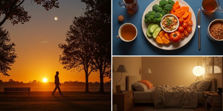 Adoptez ces 6 habitudes après 17h pour booster votre perte de poids  dîner tôt repas équilibré marche du soir et plus encore    Viral Mag