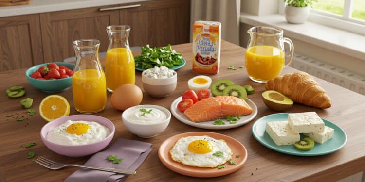 Découvrez les 7 meilleurs aliments riches en protéines pour un petit déjeuner sain et énergisant recommandé par des diététiciens Boostez votre journée    Viral Mag