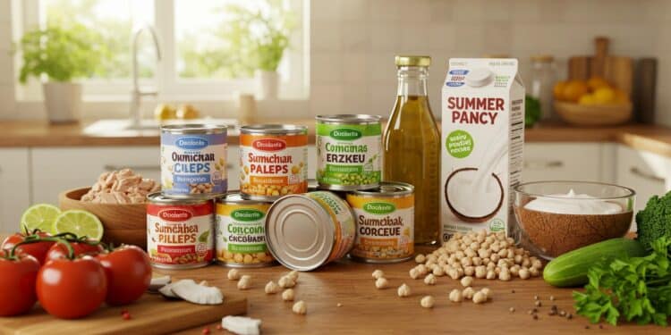 8 Aliments En Conserve À Avoir Cet Été - Viral Mag Découvrez 8 aliments en conserve parfaits pour des repas dété frais rapides et savoureux sans allumer le four Viral Mag