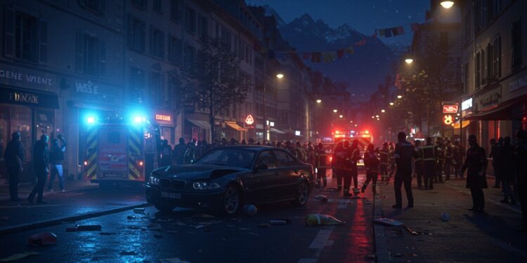 Accident à Grenoble : Drame Lors des Célébrations du PSG - Viral Mag Accident tragique à Grenoble lors des festivités du sacre du PSG en Ligue des champions Le conducteur négatif aux tests est en garde à vue Enquête en cours   Viral Mag