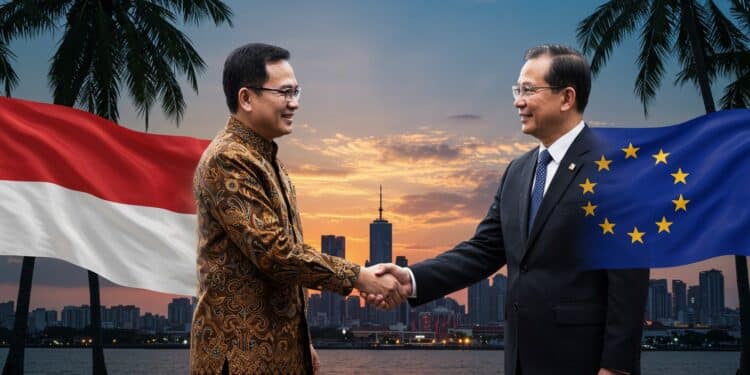 Accord UE-Indonésie : Un Tournant Commercial - Viral Mag Négociations UE Indonésie  un accord de libre échange en juin pourrait booster les échanges commerciaux et apaiser les tensions sur lhuile de palme   Viral Mag