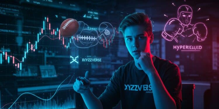 Un jeune investisseur après 500M$ sur Hyperliquid mise tout sur XYZVerse Ce memecoin sportif peut il exploser de 1000  Découvrez lanalyse   Viral Mag