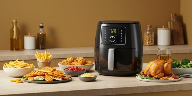 Découvrez lair fryer Silvercrest XL en promo à moins de 50€  Format familial cuisson saine et facile Profitez de cette offre exclusive maintenant   Viral Mag
