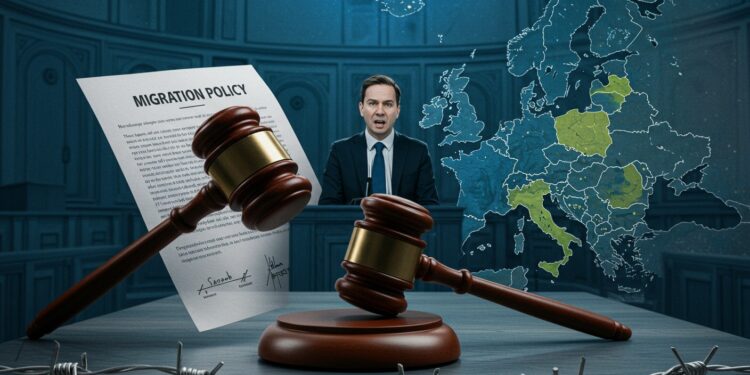 Allemagne : La Justice Défie la Politique Migratoire - Viral Mag La justice allemande bloque la politique migratoire stricte de Merz jugée illégale Quelles conséquences pour lEurope    Viral Mag