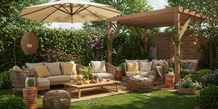 Aménagez Votre Jardin : Les Meilleures Promos de l’Été - Viral Mag Découvrez les meilleures offres pour aménager votre jardin cet été  mobilier déco et parasols à prix réduits pour un extérieur stylé et confortable   Viral Mag