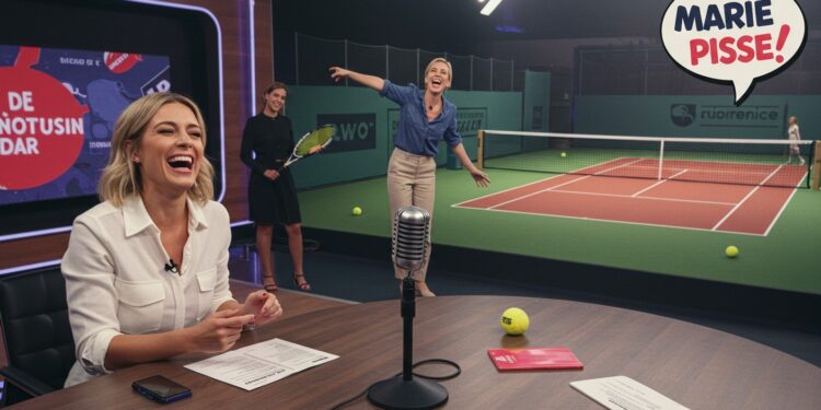 Anne-Élisabeth Lemoine : Gaffe Hilarante à Roland-Garros - Viral Mag Anne Élisabeth Lemoine fait rire avec un lapsus sur Marie Pierce à C à vous Découvrez cet instant télévisuel culte et son impact    Viral Mag