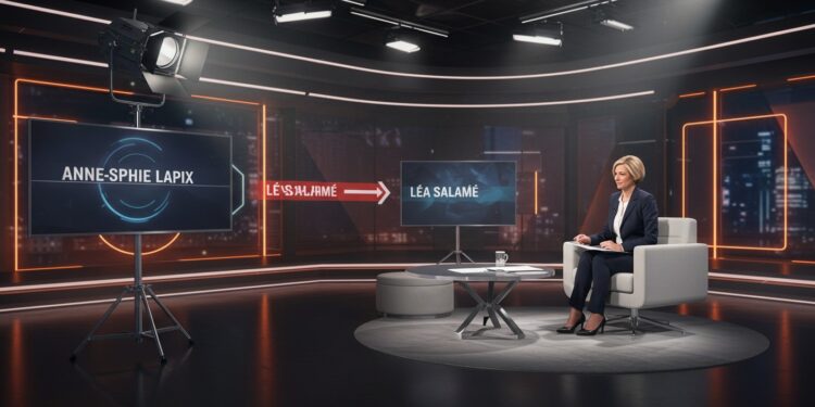 Anne-Sophie Lapix Quitte le 20h : Léa Salamé en Défis - Viral Mag Anne Sophie Lapix cède sa place au 20h de France 2 à Léa Salamé Découvrez les coulisses de ce changement et les défis qui attendent la nouvelle présentatrice Viral Mag