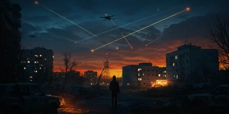 Attaques Aériennes Russes : Kiev et Odessa Touchées - Viral Mag Nuit tragique en Ukraine  attaques russes sur Kiev et Odessa un mort une maternité touchée Quel avenir pour la paix    Viral Mag