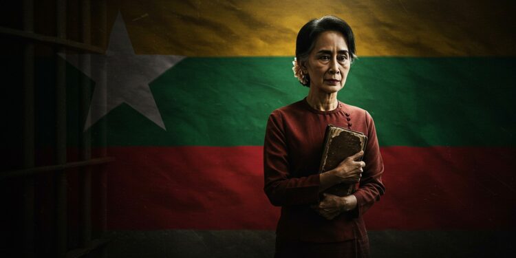 Aung San Suu Kyi : 80 Ans en Captivité - Viral Mag Aung San Suu Kyi fête ses 80 ans en prison isolée par la junte birmane Découvrez son parcours son combat et les défis actuels de la Birmanie   Viral Mag